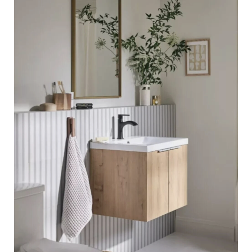 Moen Idris 84577BL Bathroom Faucet Single Hole Matte Black Finish