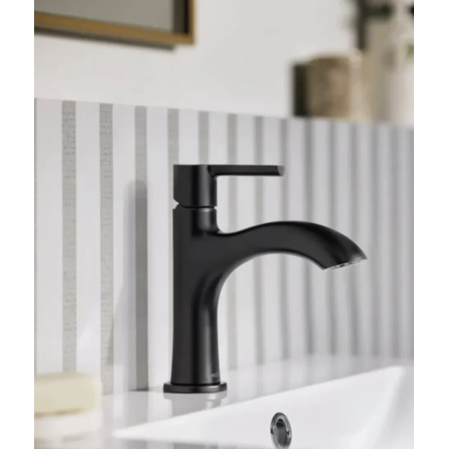 Moen Idris 84577BL Bathroom Faucet Single Hole Matte Black Finish