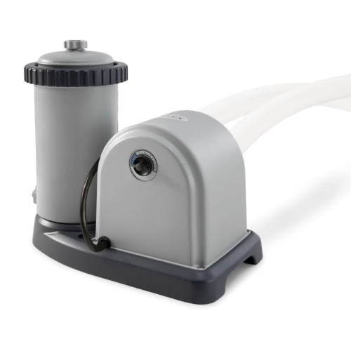 INTEX C1500 Krystal Clear Cartridge Filter Pump for Above Ground Pools: 1500 GPH Pump Flow Rate – Improved Circulation and Filtration – Easy Installation – Improved Water Clarity – Easy-to-Clean