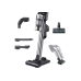 Samsung Jet 90 Cordless Stick Vacuum Long Lasting Battery and 200 Air Watt Suction Power, Complete with Telescopic Pipe, Titan Silver