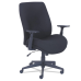La-Z-Boy 48825 Baldwyn Series Mid Back Task Chair, Supports 275 lbs., Black Seat/Back/Base