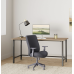 La-Z-Boy 48825 Baldwyn Series Mid Back Task Chair, Supports 275 lbs., Black Seat/Back/Base