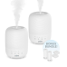 HUME™ Sense 2-Pack Bundle - 2 Humidifiers, 2 Filters, & 20 Scent Pads