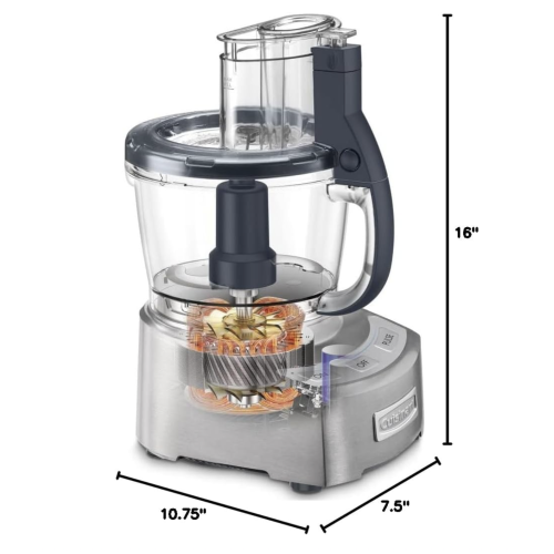Cuisinart FP-12DCN Elite Collection 2.0 12-Cup Food Processor, Die Cast