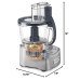 Cuisinart FP-12DCN Elite Collection 2.0 12-Cup Food Processor, Die Cast