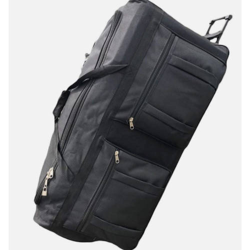 Versatile 36-Inch Luggage Rolling Duffle Bag with 3 Wheels & Telescopic Handle