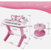 Electronic Keyboard Piano & Microphone with Stool For Kids