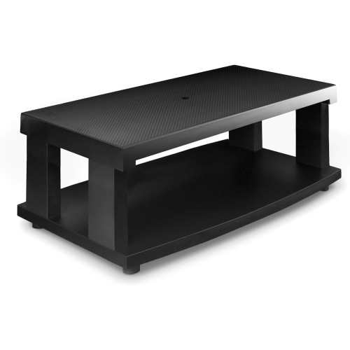 Heavy Duty Flat LCD/LED TV Stand 2-Tier | 21in x 11in | Home Theatre, Monitor, Desktop, TV & Gaming Console Stand