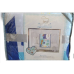 Born Loved 2 Piece Crib Bedding Set Blue NWT 1 Comforter 1 Plush Baby Blanket