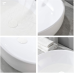 VAPSINT 27.9"x20.1" Modern Oval Procelain Above Counter White Ceramic Bathroom Vessel Sink, Countertop Bowl sinks for Bathrooms Lavatory Vanity Sink VA-JLJ-317-2