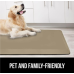 Gorilla Grip Anti Fatigue Cushioned Kitchen Floor Mats, Thick Ergonomic Standing Office Desk Mat, Waterproof Scratch Resistant Pebbled Topside, Supportive Comfort Padded Foam Rugs