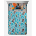 Space Jam Kids Twin Full Sheet Set, Blue and Gray, Warner Bros