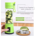 Portable Blender Smoothies Personal Blender Mini Shakes Juicer Cup USB Rechargeable. (Green)