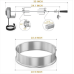 Rotisserie Ring Kit for Weber 22-Inch Charcoal Kettle-Stainless Steel for WeberBBQ and Other Similar Grills