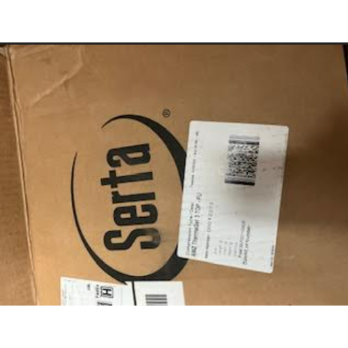 Serta ThermaGel Memory Foam Mattress Topper, Queen, 3-Inch, Blue