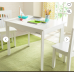 KidKraft Wooden Avalon Table and 2 Chair Set, White