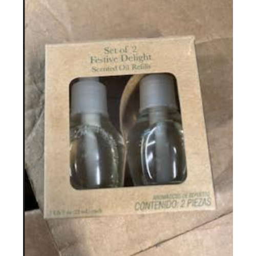 Bee & Willow 2-Pack Festive Delight Scented Oil Refills