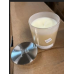 EverhomeTM Amber Musk 311.84 g candle in glass vessel with lid