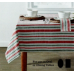 Bee & Willow Classic Christmas Red Green Holiday Stripe Tablecloth 60" x 144"