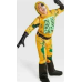 Hyde and Eek! Glow In The Dark Radioactive Biohazard Suit Kids Halloween Costume – Child