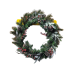 26" HGTV Home Collection Cozy Winter Wreath