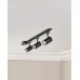 Hampton Bay Mini Cylinder 44 In. Black Integrated LED Linear Track Lighting Kit