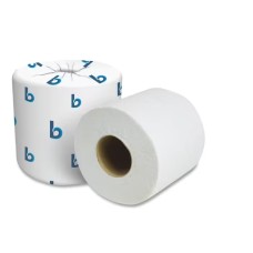 General Standard 2-Ply Toilet Paper Rolls, White, 96 Rolls