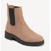 Faux-Suede Chelsea Boots for Women size 8 