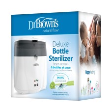 Dr. Brown's Electric Deluxe Baby Bottle Sterilizer - 6 Bottle