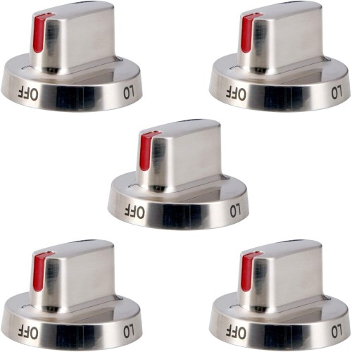 Upgrade 5pcs  Stove Knob Replace Samsung Stove Knob, Compatible with Samsung Oven