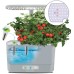  AeroGarden Harvest Indoor Garden, Grow Up to 6 Different Herbs, Vegetables, and Flowers, Seed Pod Kit Not Included, Cool Gray