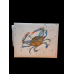 Canvas Wall Decor Crab 11inx14inx1.5in