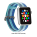 Modal™ - Woven Nylon Watch Band for Apple Watch 42mm (Series 1-8) and Apple Watch Ultra 49mm - Blue striped