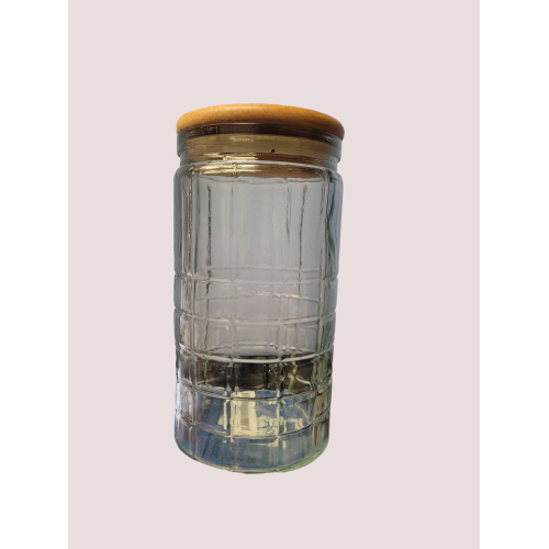 Glass Storage Canister 9.5" Tall 