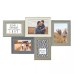 Belle Maison Rustic 5-Opening Fashion Collage Frame