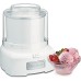 Cuisinart Ice Cream Maker Machine, 1.5 Quart Sorbet, Frozen Yogurt Maker, Double Insulated, White, ICE-21P1