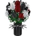 Lovepop Disney Tim Burton's The Nightmare Before Christmas Seriously Spooky Bouquet, 10 X 7, 3D Paper Flower Bouquet, Birthday Gift