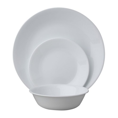 Corelle® Winter Frost White 12-piece Dinnerware Set, Service for 4