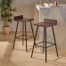 Dark Brown Louison 30" Bar Stool (Set of 2)