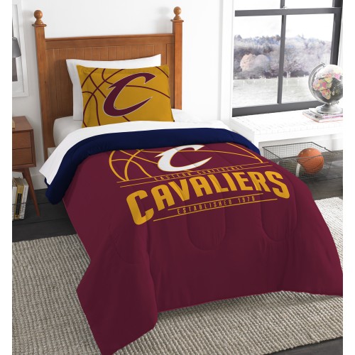 Northwest NBA Cleveland Cavaliers Reverse Slam Twin Comforter/Sham Set