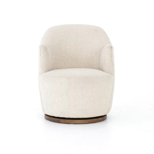 Joss & Main Corson Upholstered Swivel Armchair