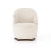 Joss & Main Corson Upholstered Swivel Armchair