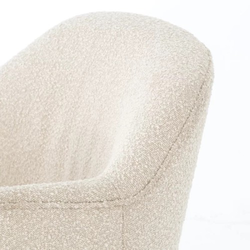 Joss & Main Corson Upholstered Swivel Armchair