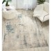 NOURISON Maxwell Beige/Taupe/Teal Indoor Area Rug 5ft x 7ft