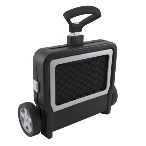 Fusion Cargo Cart, 41"H x 21"W x 18 3/4"D, Black