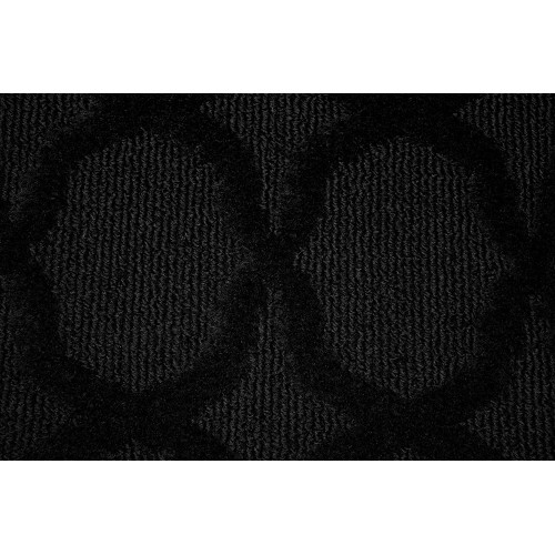 Garland Rug Sparta 4 ft. x 6 ft. Area Rug Black