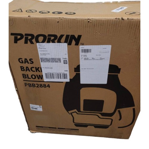 PRORUN 76CC 240 MPH 1020 CFM GAS-POWERED BACKPACK LEAF BLOWER (PBB2884)