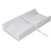 Summer contoured changing pad with liner metal a salanger profile avec doublure