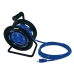 Kobalt Extension Cord Accessories 4-Outlet KOBALT Black/Blue Cord Reel 2-USB w/80ft 14/3 SJTW Ext Cord