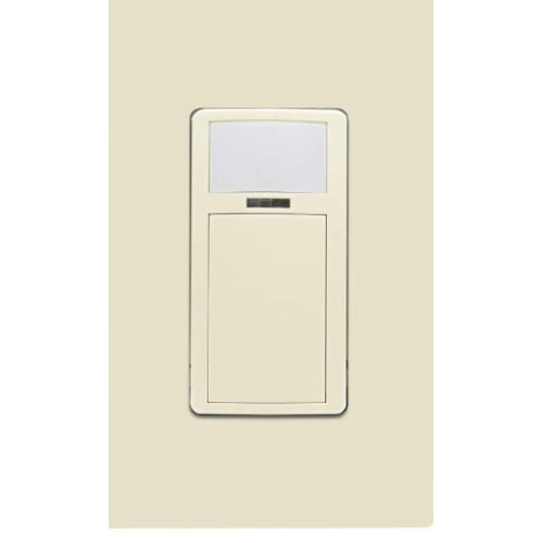 Leviton ODS15-IDI Smart Sensor, PIR, Wallbox Occupancy Sensor/Vacancy Sensor, App configurable, 120-277VAC, Commercial Grade, Ivory